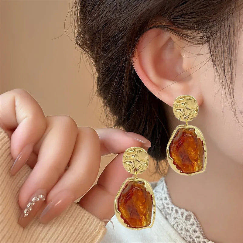 Honey Drop Earring
