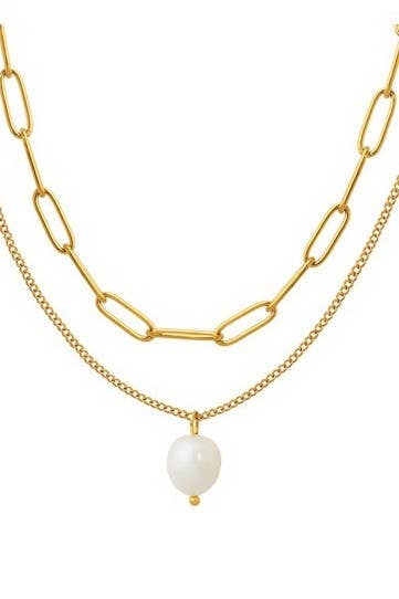 Salt & Pearl Necklace
