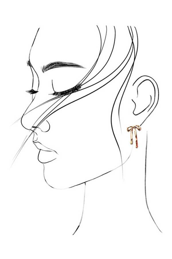 Bow & Glow Earring
